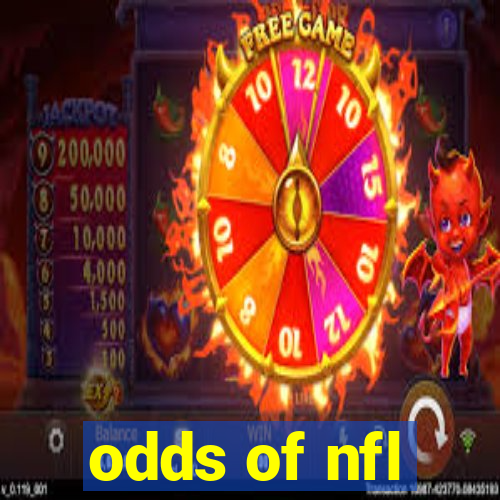 odds of nfl