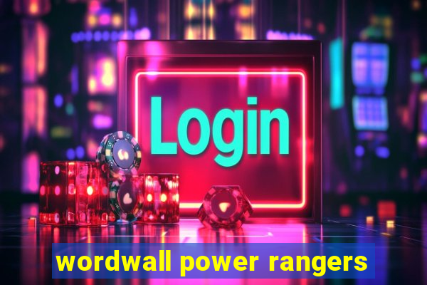 wordwall power rangers