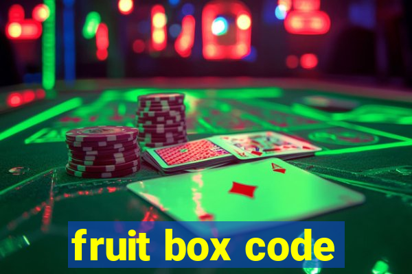 fruit box code