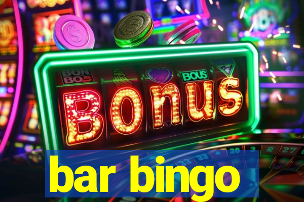 bar bingo