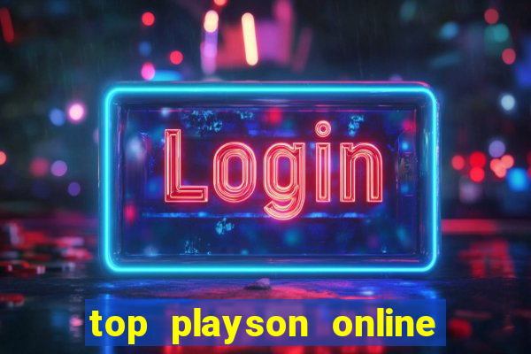 top playson online slot sites