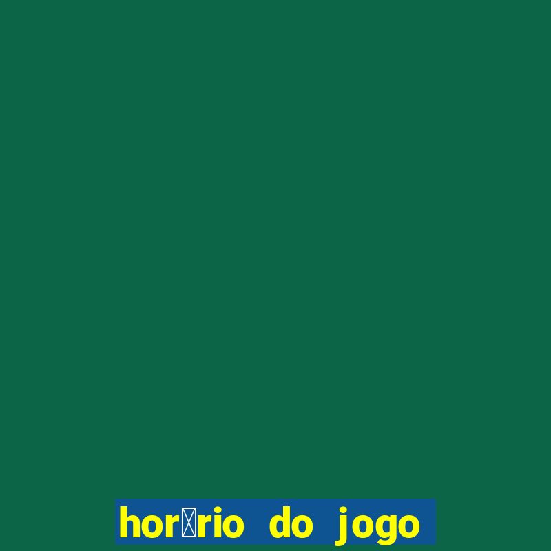 hor谩rio do jogo fortune rabbit