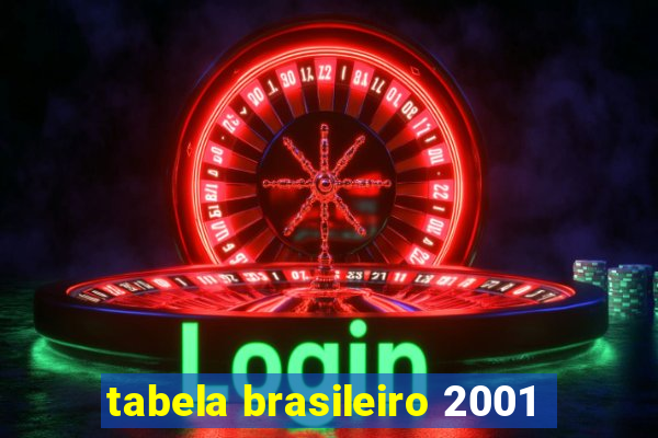 tabela brasileiro 2001