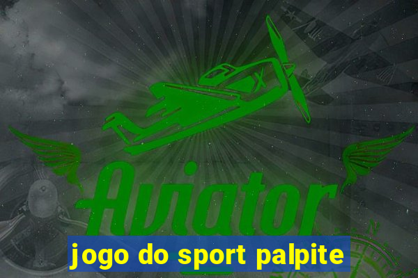 jogo do sport palpite