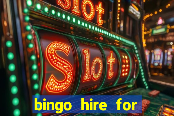 bingo hire for parties leigh