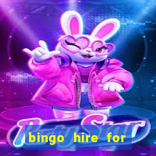 bingo hire for parties leigh