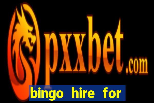 bingo hire for parties leigh