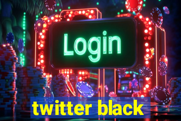 twitter black