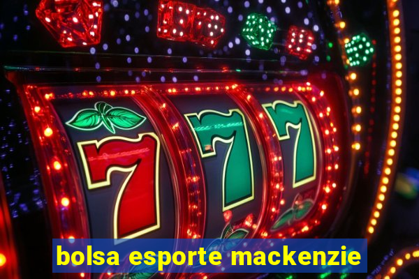 bolsa esporte mackenzie