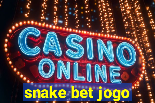 snake bet jogo