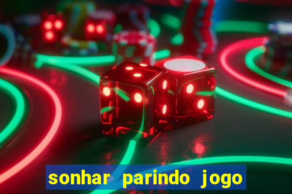 sonhar parindo jogo do bicho