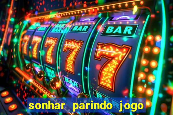 sonhar parindo jogo do bicho