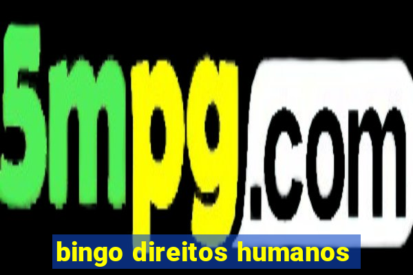 bingo direitos humanos