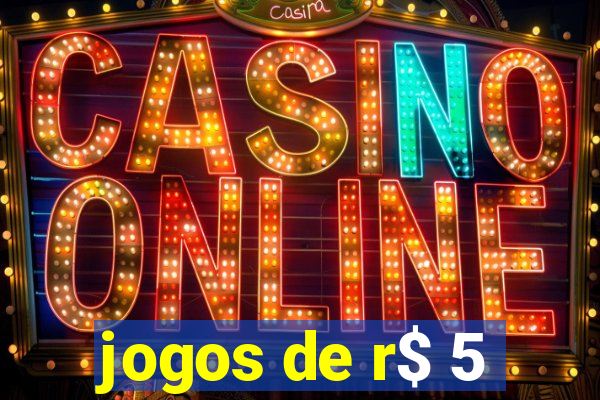 jogos de r$ 5