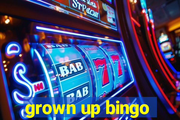 grown up bingo