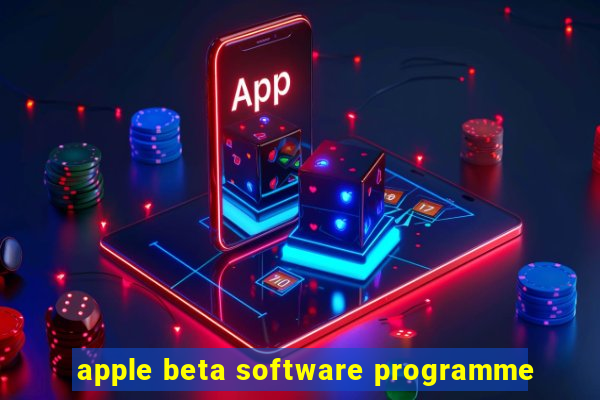 apple beta software programme