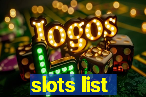 slots list