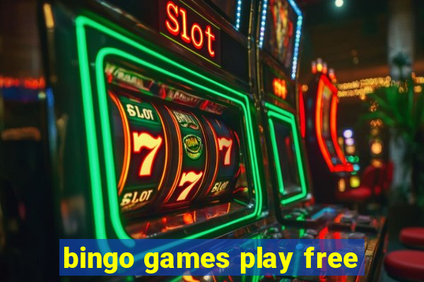 bingo games play free