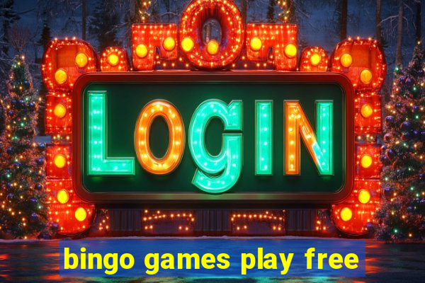 bingo games play free