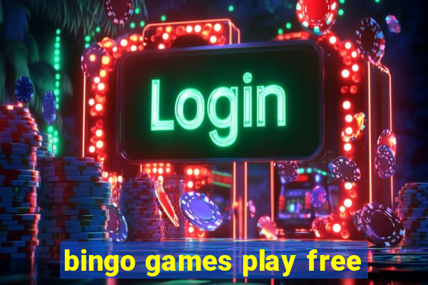 bingo games play free