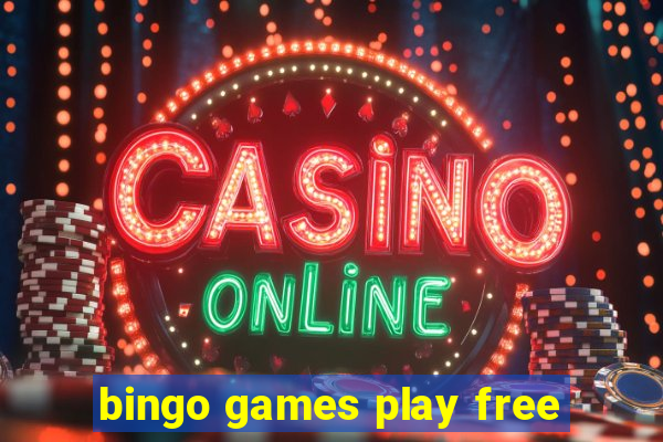 bingo games play free