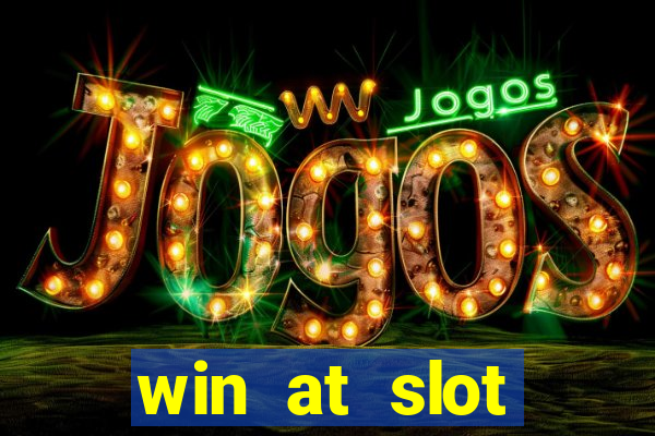 win at slot machines in casinos