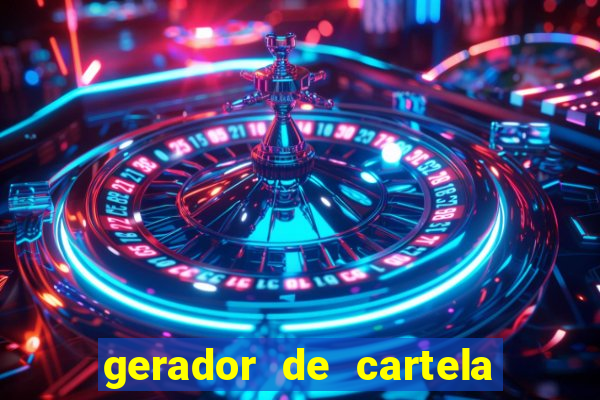 gerador de cartela de bingo