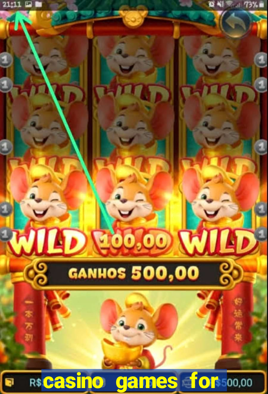 casino games for free online