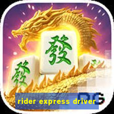 rider express driver