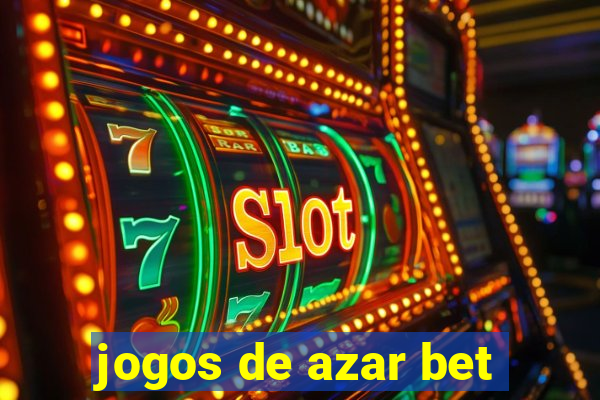 jogos de azar bet