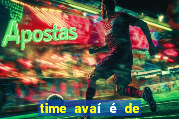 time avaí é de qual estado