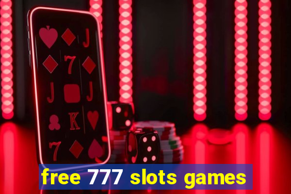 free 777 slots games