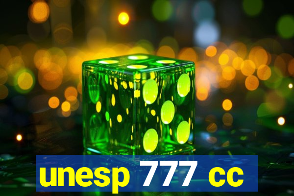 unesp 777 cc