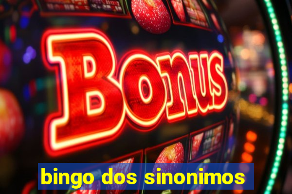 bingo dos sinonimos