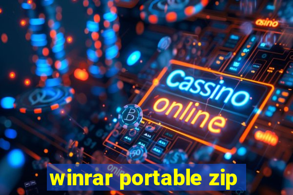 winrar portable zip