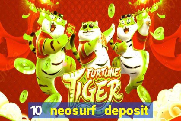 10 neosurf deposit casinos australia