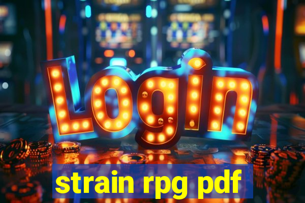 strain rpg pdf