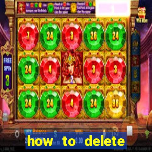 how to delete account in bingo plus