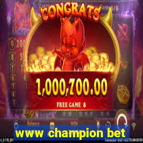 www champion bet