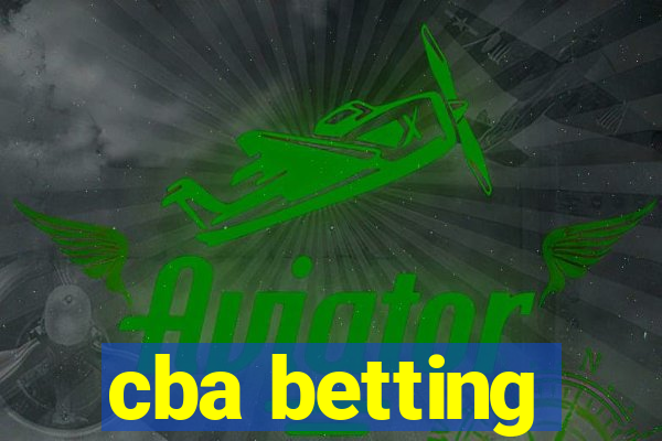 cba betting