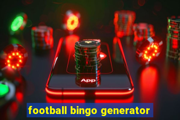 football bingo generator