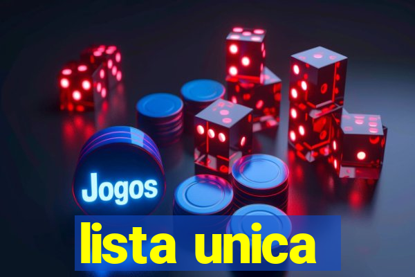 lista unica