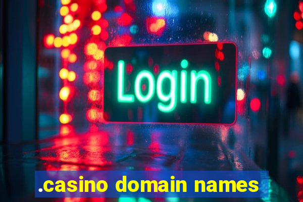 .casino domain names