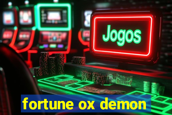 fortune ox demon