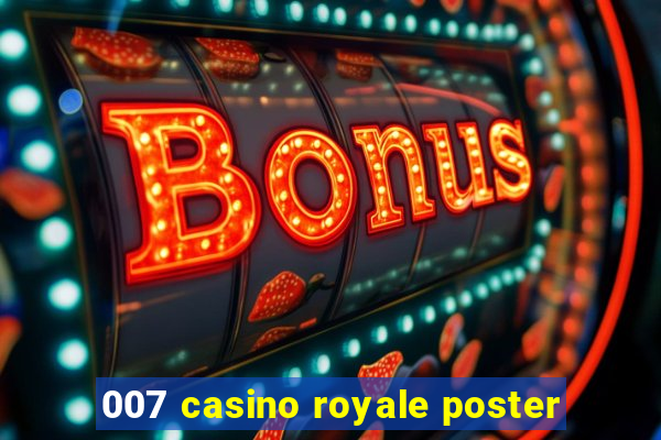 007 casino royale poster