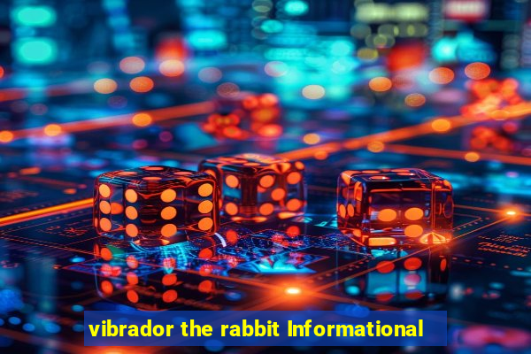 vibrador the rabbit Informational