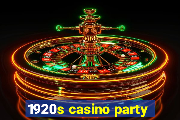 1920s casino party