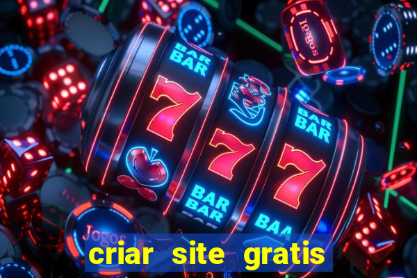 criar site gratis de jogos