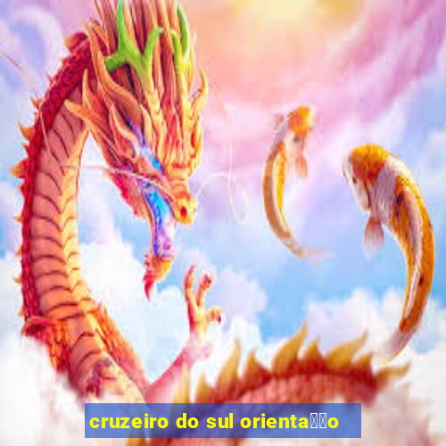 cruzeiro do sul orienta莽茫o