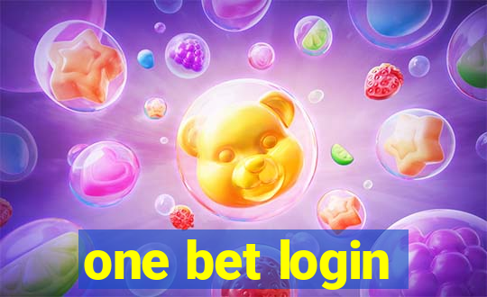 one bet login